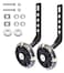 Mehome Bicycle Training Wheels Bike Heavy Duty Rear with Stabilizers for Kids Bikes of 12 14 16 18 20 Inch Black 1