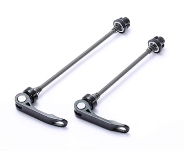 WILEY001 Wileosix Quick Release Axle Skewer Set  Front  Rear Road Blue