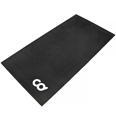 CyclingDeal Bike Bicycle Trainer Floor Mat 30 x 72 Soft Suits Ergo Mag Fluid for Indoor CyclesStepper for Peloton Spin Bikes Floor Thick Mats for Exercise Equipment Gym Flooring