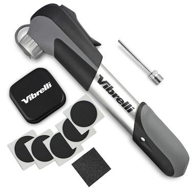 Mini Bike Pump  Presta  Schrader Bicycle Pump  120 PSI Tire Pump for Road  MTB  No Valve Changing Needed