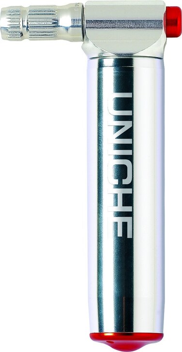 UNICHE Pro CO2 Inflator with Cartridge Storage Canister for Bikes Tire Fits Presta and Schrader Valve Bicycle CO2 Pump for Road and Mountain Bikes  No CO2 Cartridges Included