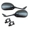 Hurtle Adjustable Handlebar Rearview Mirror  HD BlastResistant Safe CrystalClear Glass Bike Accessories Fits 2126mm Diameter MTB Mountain Road Bicycle Motorcycle Electric Scooter Etc