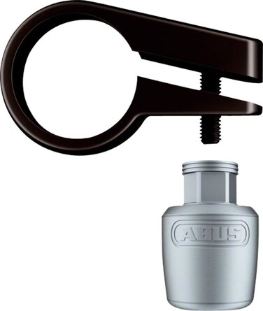 ABUS SaddlePost Lock Nutfix Seatpost ClampLock 30 Diameter Silver