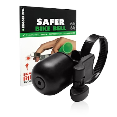 Trigger Bell  Unique Safer Bike Bell  Ding while braking turning and changing gear while in full control and on all bikes