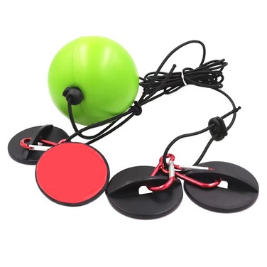 PCUORLEORS Double End Punching Ball with Boxing Reflex Ball Pump Headband for Gym MMA Boxing Sports Punch Bag Adult Kids Men Women