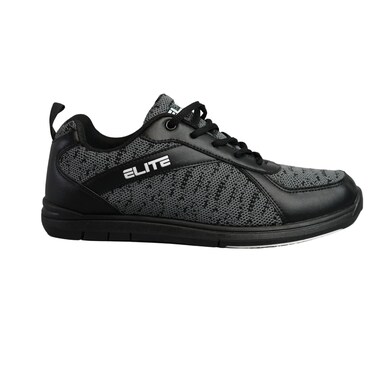 ELITE Mens Pinnacle Bowling Shoes  Lightweight Universal Sliding Soles Comfortable and PerformanceEnhancing