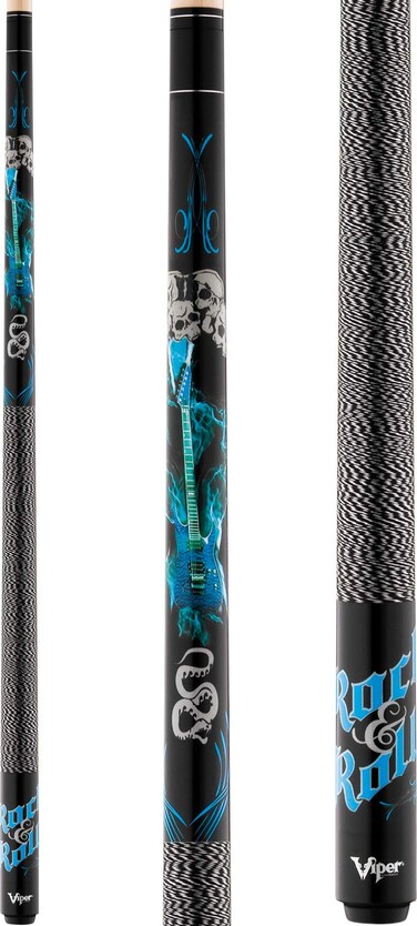 Viper Underground 58 2Piece BilliardPool Cue Rock  Roll