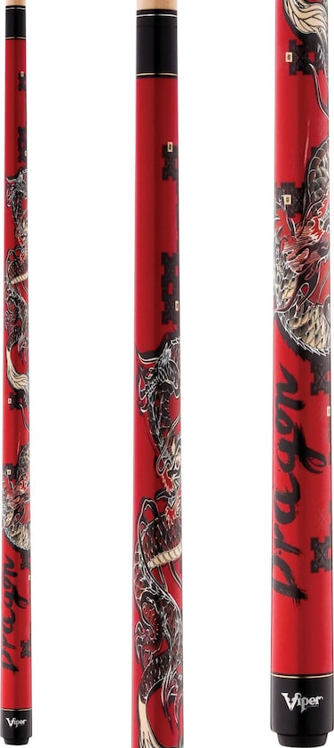 Viper Underground 58 2Piece BilliardPool Cue Dragon