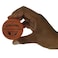 Spalding 51161 Spaldeen HighBounce Ball  Nba Basketball Design Orange