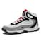 AND1 Pulse 30 Basketball Shoes for Men Indoor or Outdoor Street or Court Basketball Sneakers Men  Black Red or White  WhiteMedium GreyBlack 105 Medium