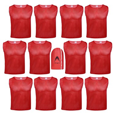 Athllete 12Pack DURAMESH Pinnies with Free Carry Bag