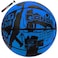 AND1 Street Art 275 Basketball  Youth Sized Rubber Streetball for Indoor and Outdoor Use Deep Channel Construction and Durability Ideal for Boys and Girls Ages 911 Includes 10 Pump