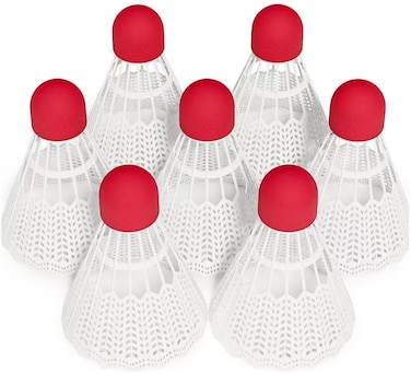 EAGLES Plastic Badminton Birdies  Bedminton Shuttlecocks  Birdie Ball for Indoor and Outdoor  Shuttle Balls for Backyard Sports Games Not Suitable for Professional Players