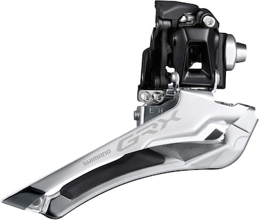 Shimano GRX FDRX400 GRX front mech 10speed double down pull brazeon Black11Speed BrazeonIFDRX400F