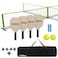 Triumph Sports 4 Square VolleyballBadminton Combo and Pickleball Combo Accessories Included  Multiple Styles Available