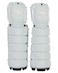 Mylec StreetDEK Shin Pad Lightweight  Durable Hockey Accessories Velcro Straps for Custom Fit Hard Front Shells with Breathable Material 38 Foam Padding Shin Guards