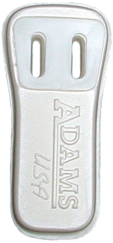 ADAMS USA TuffLite Slotted Football Spine Pad White One Size