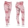 Zubaz Officially Licensed NFL Womens Marble Leggings Team Color