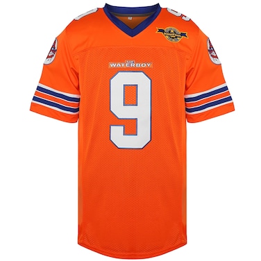 Phoneutrix Bobby Boucher 9 The Waterboy Adam Sandler Movie Mud Dogs Bourbon Bowl Football Jersey