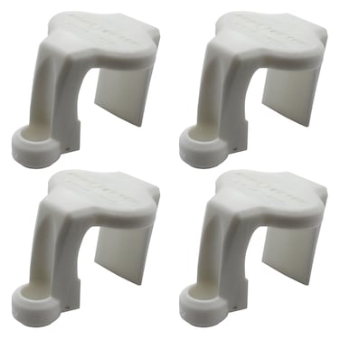 Extreme Max White 30055064 BoatTector Pontoon Rail Fender HangerAdjuster Pack of 4