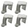 Extreme Max White 30055064 BoatTector Pontoon Rail Fender HangerAdjuster Pack of 4