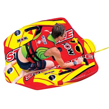 Wow Sports Steerable Tube for Boating  1 to 2 Person Towable  Durable Tubes for Boating