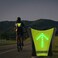 LED Turn Signal Safety Vest with Direction Indicator USB Charging  Adjustable Bike Pack Accessory Guiding Light for Night Running Walking Cycling Gear  LED Glowing Reflective Backpack