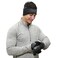 TrailHeads Gift Set  Reflective Running Headband and Lightweight Touchscreen Running Gloves  Black Reflective