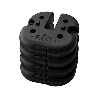 Caravan Canopy Sports 10001200011 Caravan Weight Plates Black