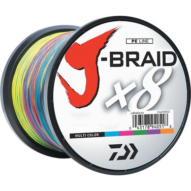 Daiwa JBraid 500M 8Strand Woven Round Braid Line