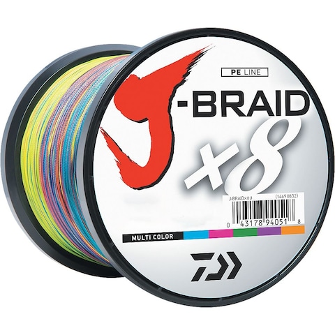 Daiwa JBraid 500M 8Strand Woven Round Braid Line