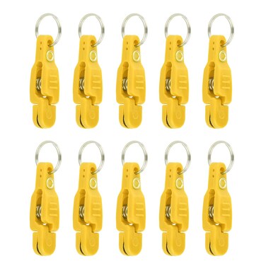 YUNNLEZT 10Pcs Heavy Tension Downrigger Release Clips for Offshore Fishing Planer Board Weight Kite