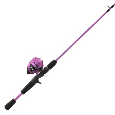 Zebco Slingshot Spincast Reel and Fishing Rod Combo 5Foot 6Inch 2Piece Fishing Pole Size 30 Reel RightHand Retrieve PreSpooled with 10Pound Zebco Line