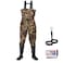 Bootfoot Fishing Chest Waders for Men Women with Boots 2Ply NylonPVC Waterproof Hunting Waders with Boots Hanger