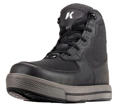 Korkers Mens Stealth Sneaker Wading Boot with Fixed KlingOn Rock Soles