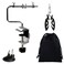 Vanace Fishing Line Winder Spooler Machine Spinning Reel Spool Spooling Station System with CClamp and Suction Cup Adjustable for Varying Spool Sizeswith Line Pliers and Storage Bag