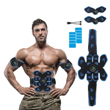 MeleHealth ABS Stimulator Abdominal Toning Belt Trainer Abs Workout Equipment Ab Sport Exercise Belt for Men and Women
