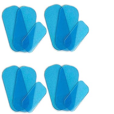 Hocai 12 pcs Gel Pads Replacements for EMS ABS Hips Trainer Buttock Muscle Massage Replacement Gel SheetsSpecial for EMS Butt Muscle Trainer Butt TonerButtocks Trainer Accessories 3 PCSSet4 Sets