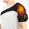 AFDEAL Cordless Shoulder Heating Pad Heated Shoulder Brace with Vibration Shoulder Massager for Men Women Shoulder Pain Relief