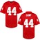 Forrest Gump 44 Mens Football Jerseys Stitched Letters and Numbers Movie Jerseys Red S3XL