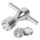 Gofotu 2pcs 10gWrench  Golf Weight 2pcs 5g10g15g20g25g30g35g40g Golf Weights Wrench Kit Fit Titleist Scotty Cameron Putter Newport