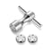 ROYMADE Golf Putter Weights for Scotty Cameron 2pcs 5g10g15g20g25g30g35g40g45g with Wrench Kit Set Compatible with Titleist Scotty Cameron Putter Newport