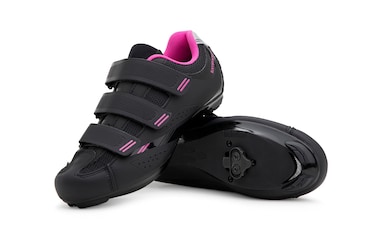 Tommaso Pista All Purpose Ready to Ride Indoor Cycling Shoes Women Bundle  Comfortable Breathable Spin Shoes Women Indoor Cycling Cleats  Look Delta  SPD Compatible