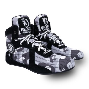 Beastpowergear Bodybuilding Weightlifting MMA CrossTrainer  Wrestling Shoes BlackBlue