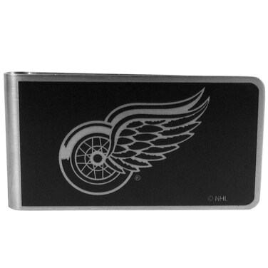 Siskiyou Sports Calgary Flames Black and Steel Money Clip