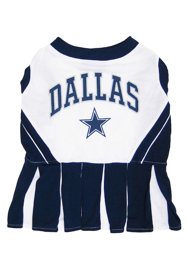 Pets First NFL Dallas Cowboys Dog Cheerleader Small
