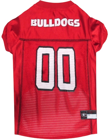 Pets First NCAA College Georgia Bulldogs Mesh Jersey for Dogs  Cats XXXLarge Licensed Big Dog Jersey with Your Favorite FootballBasketball College Team