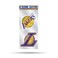 Rico Industries NBA Los Angeles Lakers Double Up Die Cut 2Piece Sticker Sheet