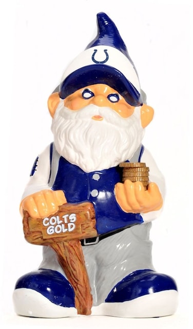 FOCO NFL Indianapolis Colts Team Gnome Bank