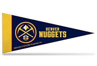 Rico Industries Nuggets New Logo Mini Pennant